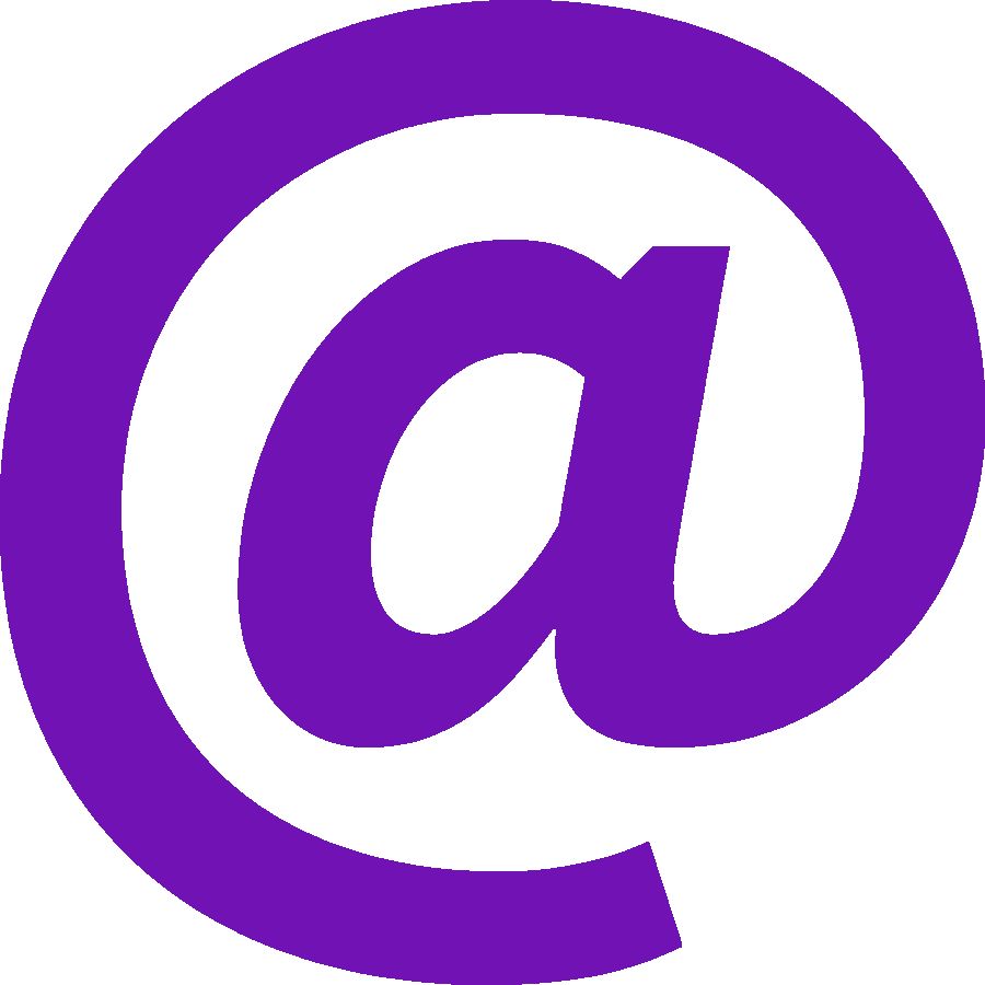 icone pour représenter l'email (@)